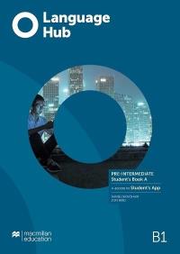 Okładka książki Language Hub Split ed. Pre-Inter. B1 SB A + App