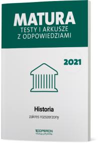 Okładka książki LO. Historia. Matura 2023. Testy i arkusze ZR dla szkół ponadgimnazjalnych
