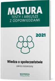 Okładka książki LO. Wiedza o społeczeństwie. Matura 2023. Testy i arkusze ZR dla szkół ponadgimnazjalnych