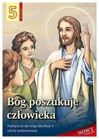 Okładka książki Religia SP 5 ćw. Bóg poszukuje człowieka w.2020