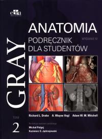Gray Anatomia Podręcznik dla studentów Tom 2. Wydawca: Edra Urban & Partner. ZdrowePodejscie.pl Opakowanie Gray Anatomia Podręcznik dla studentów Tom 2