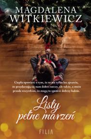 Listy pełne marzeń. Autor: Witkiewicz Magdalena. ZdrowePodejscie.pl Okładka książki Listy pełne marzeń