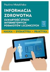 Okładka książki Informacja zdrowotna