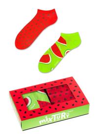 Zdjęcie produktu Zooksy Skarpetki stopki arbuzowe mixTury 2 pary