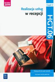 Okładka książki Realizacja usług w recepcji.Kwal.HGT.06./2