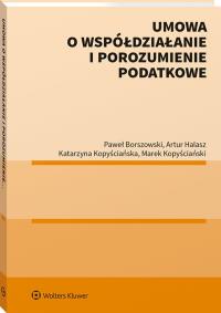 Okładka książki Umowa o współdziałanie i porozumienie podatkowe