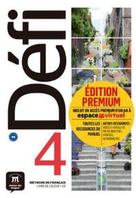 Okładka książki Defi 4 Podręcznik Premium LEKTORKLETT