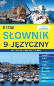 9-języczny podręczny słownik dla żeglarzy. Autor: Opracowanie zbiorowe. ZdrowePodejscie.pl Okładka książki 9-języczny podręczny słownik dla żeglarzy