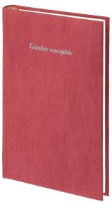 Opakowanie Kalendarz nauczyciela A5 2021/2022 tyg. bordo