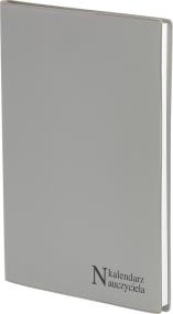 Opakowanie Kalendarz nauczyciela A5 2021/2022 tyg. PCV szary