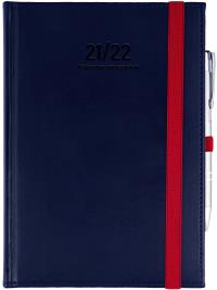 Okładka książki Kalendarz nauczyciela B6 2021/2022 dzienny z gumką