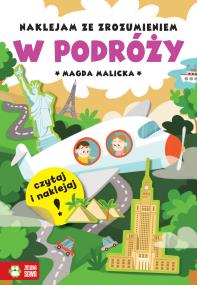 Okładka książki W podróży. Naklejam ze zrozumieniem