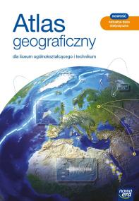Atlas Geograficzny LO 2021 BR NE. Autor: Opracowanie zbiorowe. ZdrowePodejscie.pl Okładka książki Atlas Geograficzny LO 2021 BR NE
