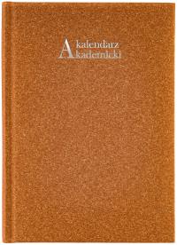 Okładka książki Kalendarz 2021/2022 akademicki A5 tygodniowy NATURA brąz