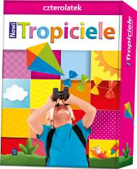 Nowi Tropiciele Czterolatek. BOX 2021 WSIP. Autor:   Praca zbiorowa. ZdrowePodejscie.pl Okładka książki Nowi Tropiciele Czterolatek. BOX 2021 WSIP