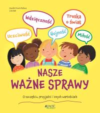 Okładka książki Nasze ważne sprawy. O szczęściu, przyjaźni i..