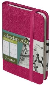 Kalendarz 2022 Awangarda A7 różowy TDW ANTRA. Wydawca: Antra. ZdrowePodejscie.pl Opakowanie Kalendarz 2022 Awangarda A7 różowy TDW ANTRA