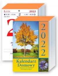 Kalendarz 2022 zdzierak Domowy KASTOR. Autor: x. ZdrowePodejscie.pl Okładka książki Kalendarz 2022 zdzierak Domowy KASTOR