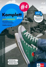 Komplett plus 4 Ćwiczenia + online. Autor: Opracowanie zbiorowe. ZdrowePodejscie.pl Okładka książki Komplett plus 4 Ćwiczenia + online