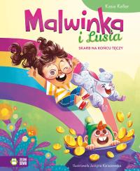 Okładka książki Malwinka i Lusia. Skarb na końcu tęczy