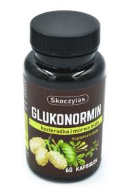 Zdjęcie produktu Skoczylas Glukonormin kozieradka + morwa + cynamonowiec 60kaps