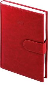 Opakowanie Kalendarz 2021 B5 dzienny Nebraska na magnes czerwony