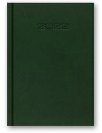 Opakowanie Kalendarz 2022 B6 dzienny oprawa vivella zielony