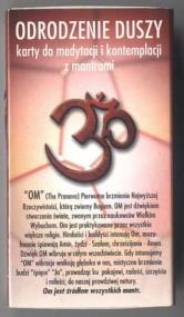 Odrodzenie duszy - karty. Autor: autor zbiorowy. ZdrowePodejscie.pl Okładka książki Odrodzenie duszy - karty
