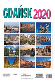 Opakowanie Kalendarz ścienny 2020. Gdańsk