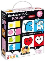 Akademia CzuCzu Kolory. Autor: Opracowanie zbiorowe. ZdrowePodejscie.pl Okładka książki Akademia CzuCzu Kolory