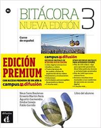 Bitacora 3 Nueva edicion podręcznik PREMIUM. Autor: Opracowanie zbiorowe. ZdrowePodejscie.pl Okładka książki Bitacora 3 Nueva edicion podręcznik PREMIUM