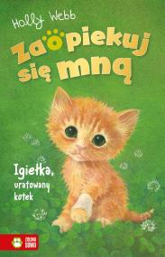 Okładka książki Igiełka, uratowany kotek