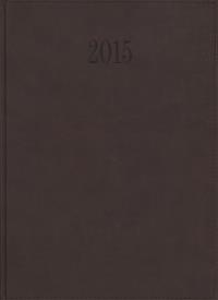 Opakowanie Kalendarz 2015 Książkowy Tygodniowy A4 z obszyciem TUCSON brązowy