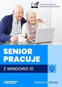 Okładka książki Senior pracuje w Windows 10