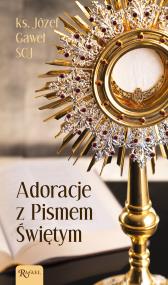 Okładka książki Adoracje z Pismem Świętym