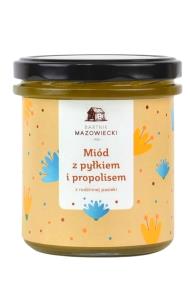 Zdjęcie produktu Bartnik Mazowiecki Miód z pyłkiem i propolisem 400g