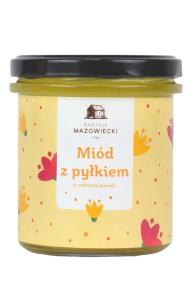 Zdjęcie produktu Bartnik Mazowiecki Miód z pyłkiem pszczelim 400g