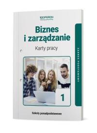 Biznes i zarządzanie LO 1 KP ZP. Autor: Agnieszka Mizikowska. ZdrowePodejscie.pl Okładka książki Biznes i zarządzanie LO 1 KP ZP