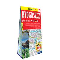 Bydgoszcz; papierowy plan miasta 1:20 000. Autor: Opracowanie zbiorowe. ZdrowePodejscie.pl Okładka książki Bydgoszcz; papierowy plan miasta 1:20 000