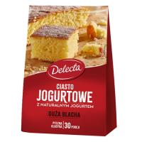 Opakowanie Delecta Ciasto Duża Blacha jogurtowe 640 g