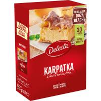 Opakowanie Delecta Ciasto Karpatka 375 g