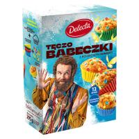 Opakowanie Delecta KLEKS Tęczo Babeczki z kolorowym konfetti 295 g