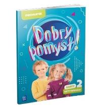 Okładka książki Dobry pomysł! Pięciolatek. Karty aktywności cz.2