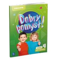 Okładka książki Dobry pomysł! Pięciolatek. Karty aktywności cz.4