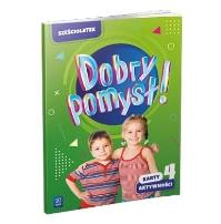 Okładka książki Dobry pomysł! Sześciolatek. Karty aktywności cz.4