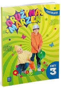 Okładka książki Drużyna marzeń Sześciolatek.Karty pracy cz.3 2022