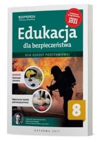Edukacja dla bezp. SP 8 Podręcznik. Autor: Kruczyński Andrzej, Barbara Boniek. ZdrowePodejscie.pl Okładka książki Edukacja dla bezp. SP 8 Podręcznik