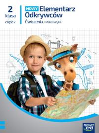 Okładka książki Elementarz odkrywców Nowy 2 Matematyka ćw. cz.2