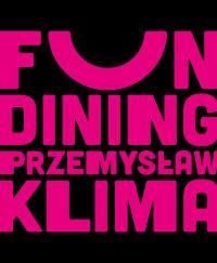Fun dining. Prosto i genialnie. Autor: Przemysław Klima. ZdrowePodejscie.pl Okładka książki Fun dining. Prosto i genialnie