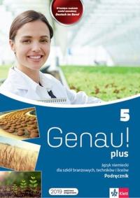 Okładka książki Genau plus 5 Podręcznik (Szk.branż/LO/Tech)